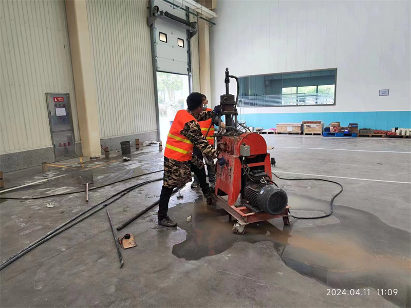 山西厂房地面下沉塌陷注浆加固施工